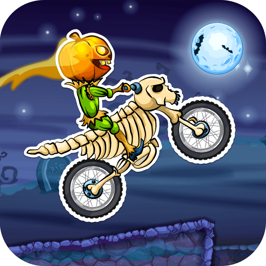 Game Moto X3M: Spooky Land